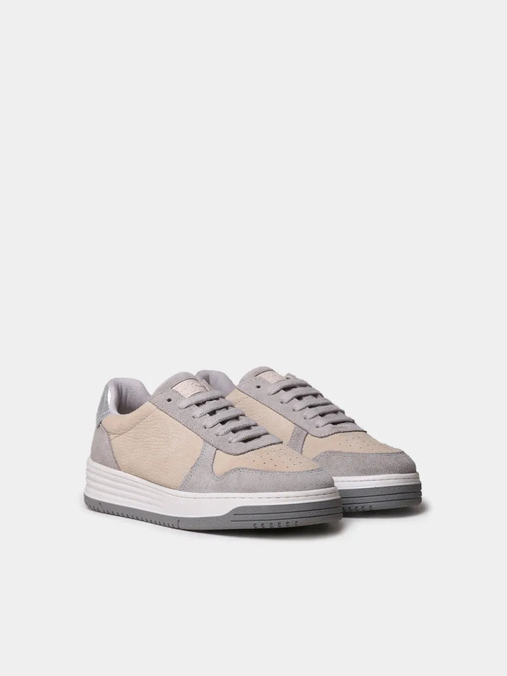 Zapatos con cordones mujer - Sneakers en nobuk y serraje para mujer | AINA - Toni Pons