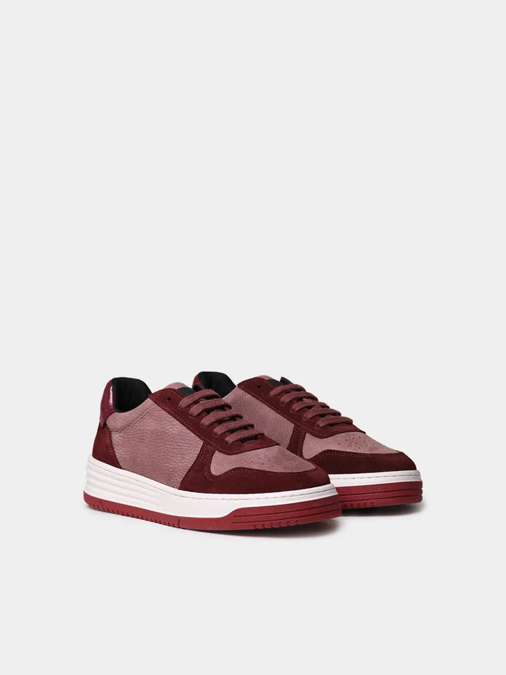 Zapatos con cordones mujer - Sneakers en nobuk y serraje para mujer | AINA - Toni Pons