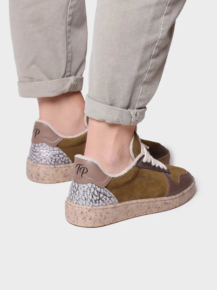 - Sneaker para mujer en serraje y piel | ALEXANDRA - Toni Pons