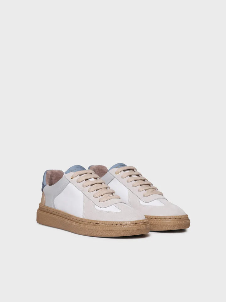 - Zapatillas deportivas de mujer en serraje y piel | ATRIA - Toni Pons