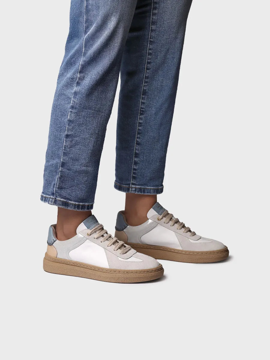 - Zapatillas deportivas de mujer en serraje y piel | ATRIA - Toni Pons