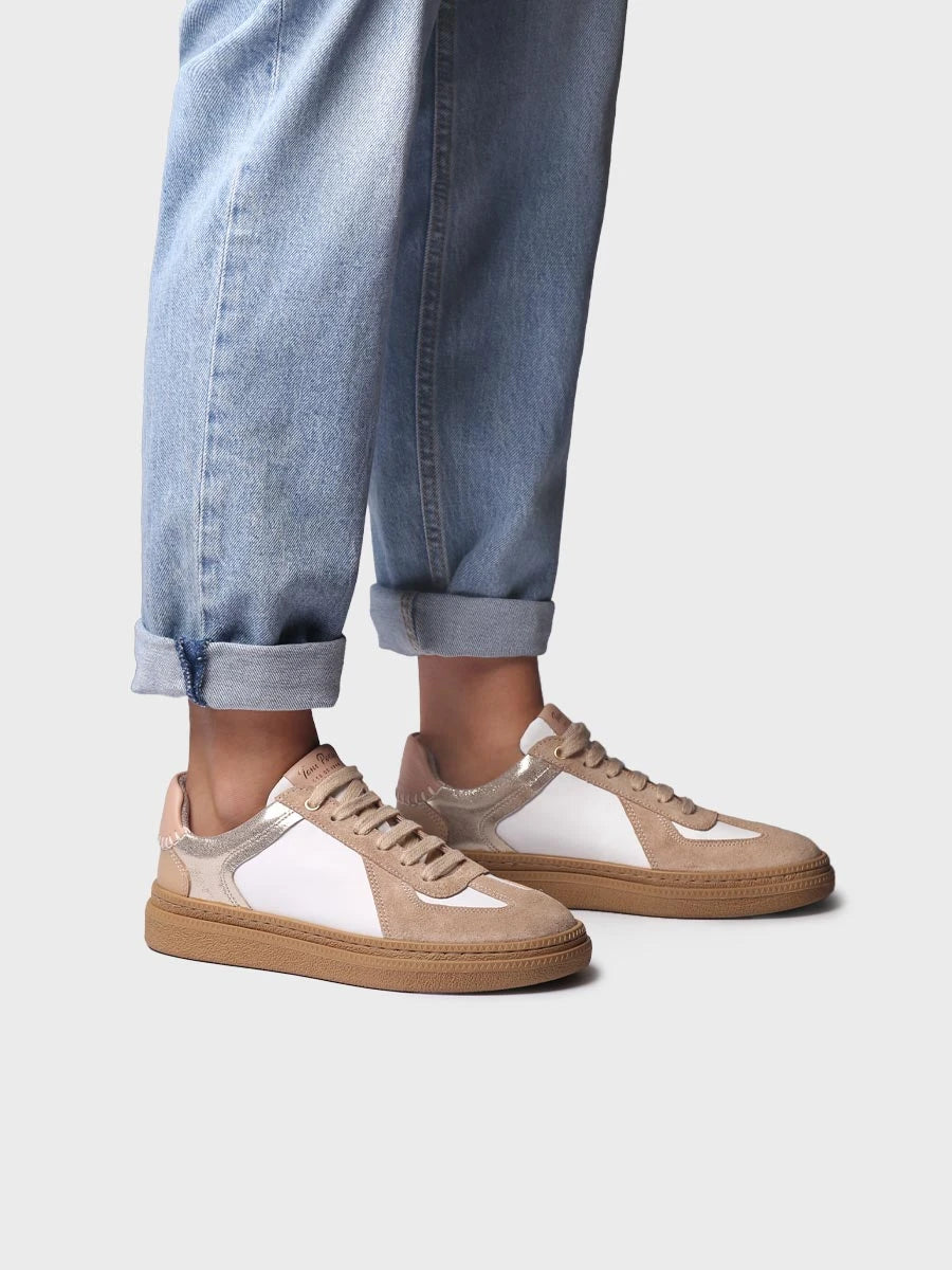 - Zapatillas deportivas de mujer en serraje y piel | ATRIA - Toni Pons