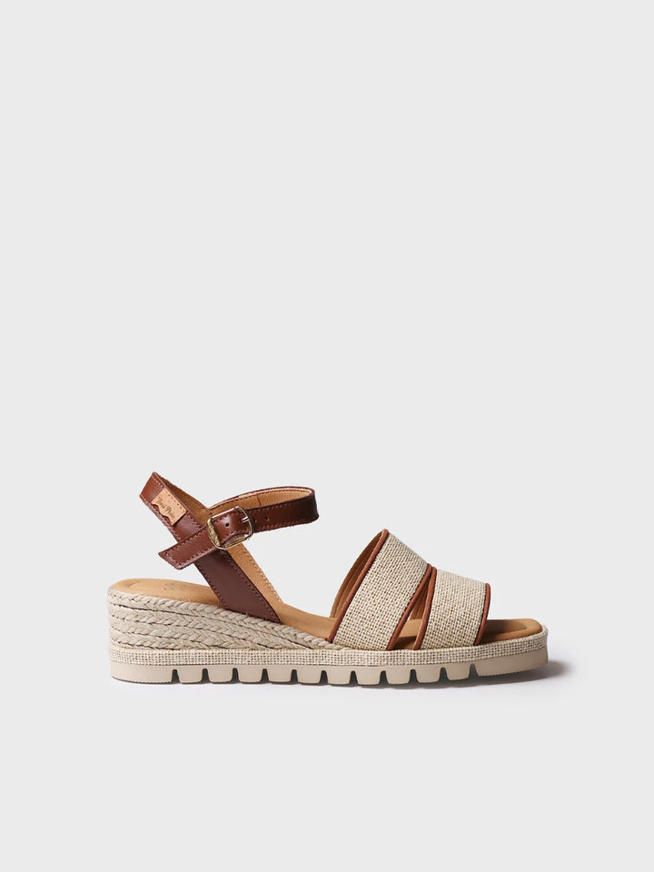 - Zapatillas deportivas de mujer en piel con cordones | AURA - Toni Pons