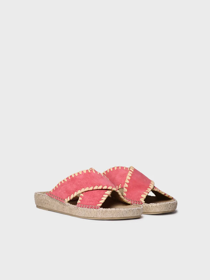- Sandalias planas tipo BIO de mujer en serraje| BALI-SD - Toni Pons