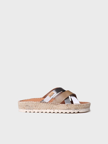 Sandalias mujer - Sandalia de mujer tipo BIO en piel - Toni Pons