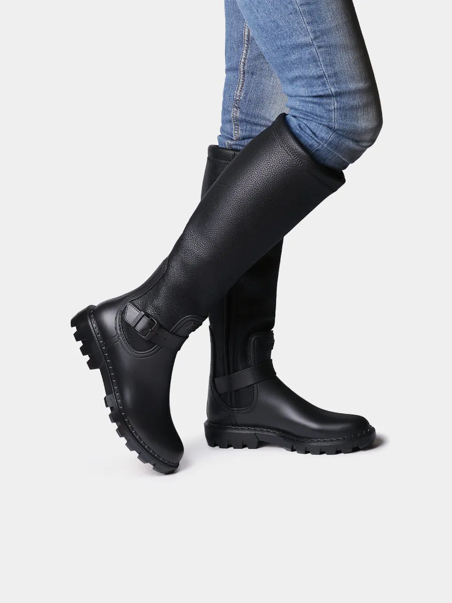 Botas mujer - Bota impermeable para mujer con cremallera y hebilla | CABRERA - Toni Pons