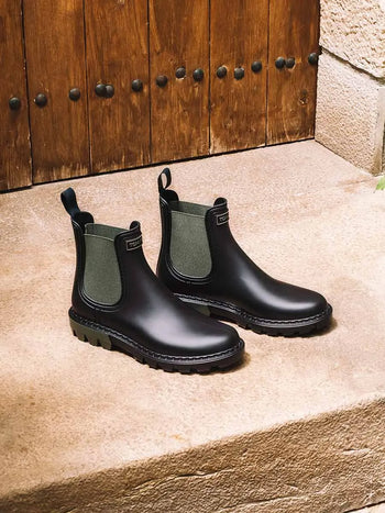 Botines mujer - Botines de lluvia para mujer con gomas en contraste | CAEN - Toni Pons