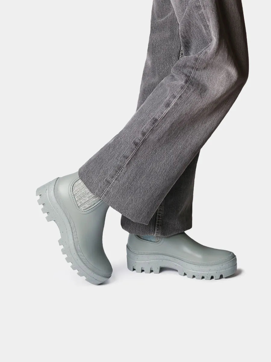 Botines de agua mujer - Botín de agua para mujer en goma y tejido de punto | CAMOS - Toni Pons