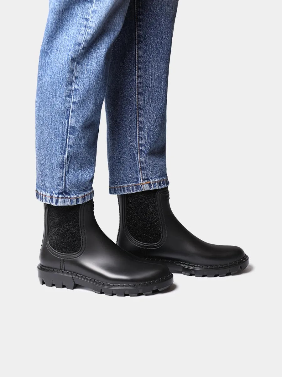 Botines mujer - Botines de agua tipo Chelsea para mujer con elástico brillante | COVENTRY - Toni Pons