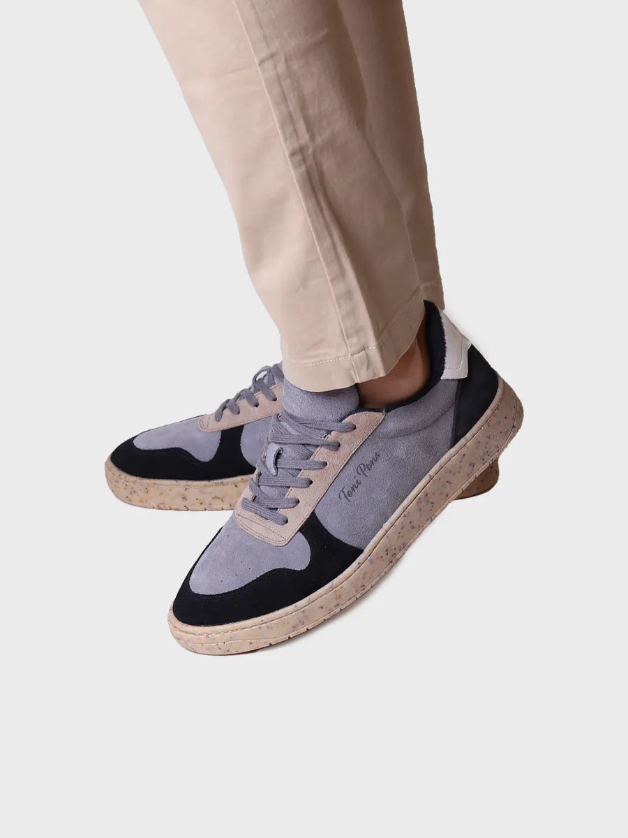 - Sneaker para hombre en serraje y piel | DANIEL - Toni Pons