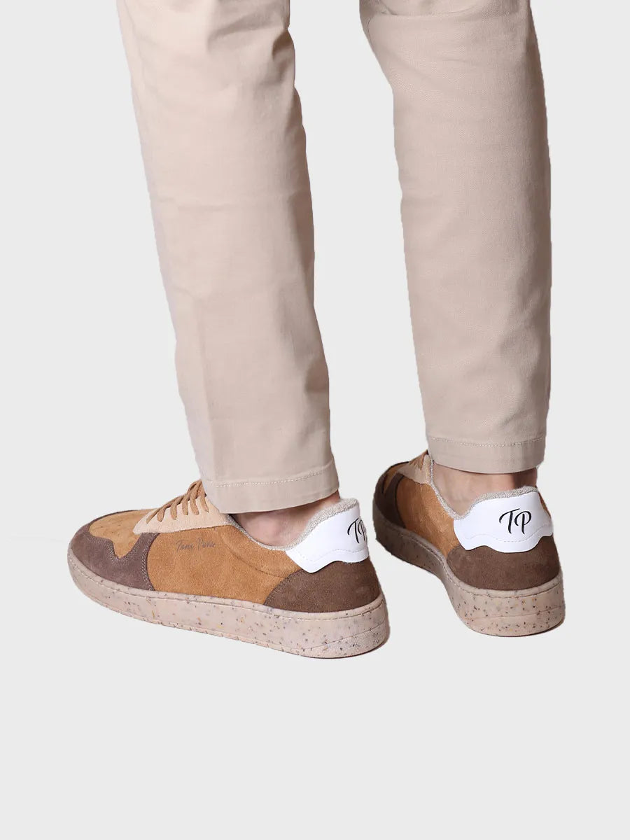 - Sneaker para hombre en serraje y piel | DANIEL - Toni Pons