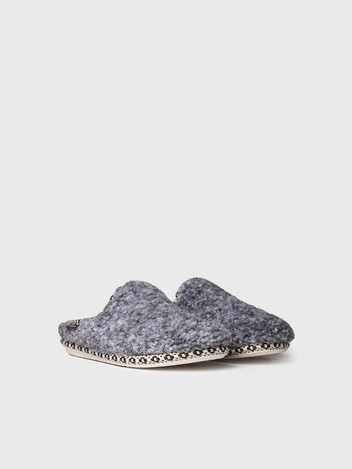 zapatillas de casa mujer - Zapatilla de casa tipo zueco para mujer en borrego | DARLA-SB - Toni Pons