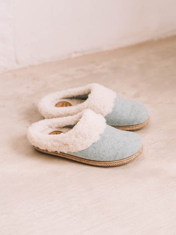 zapatillas de casa mujer - Slippers para mujer en fieltro y borrego | DELI-BF - Toni Pons