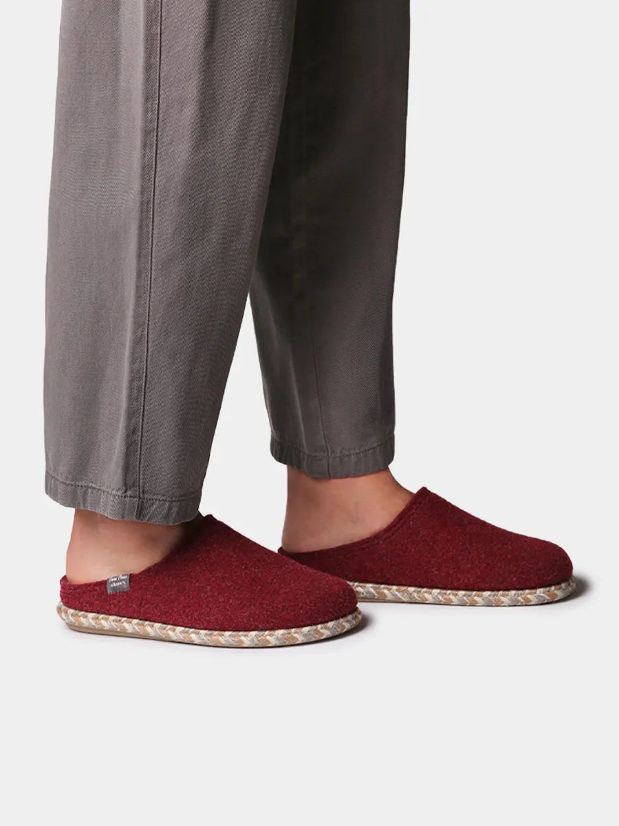 Zapatillas de casa mujer - Slippers abiertas para mujer en fieltro | DELI-FP - Toni Pons