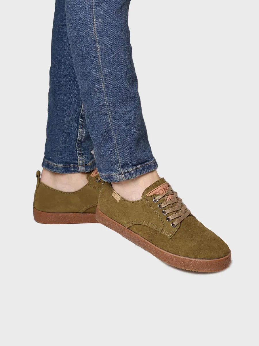 - Zapato de cordones para hombre en serraje | DERBY-SY - Toni Pons