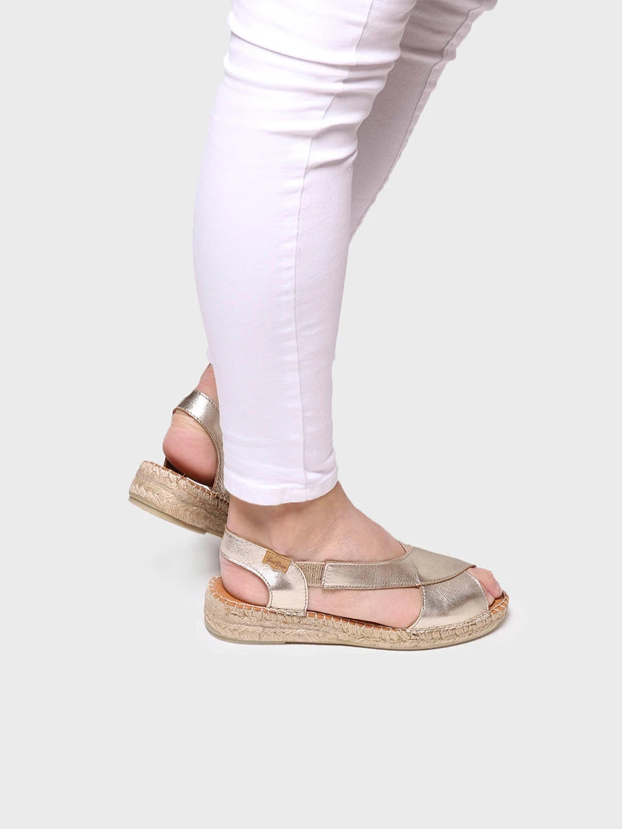 - Sandalias de mujer en piel con tiras cruzadas | ELDA-P - Toni Pons