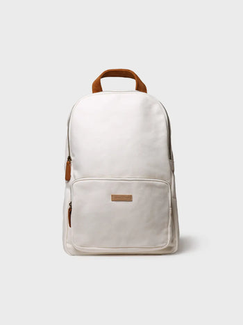 Complementos - Mochila de lona de algodón con tiras en ante vegano | GLORIA - Toni Pons