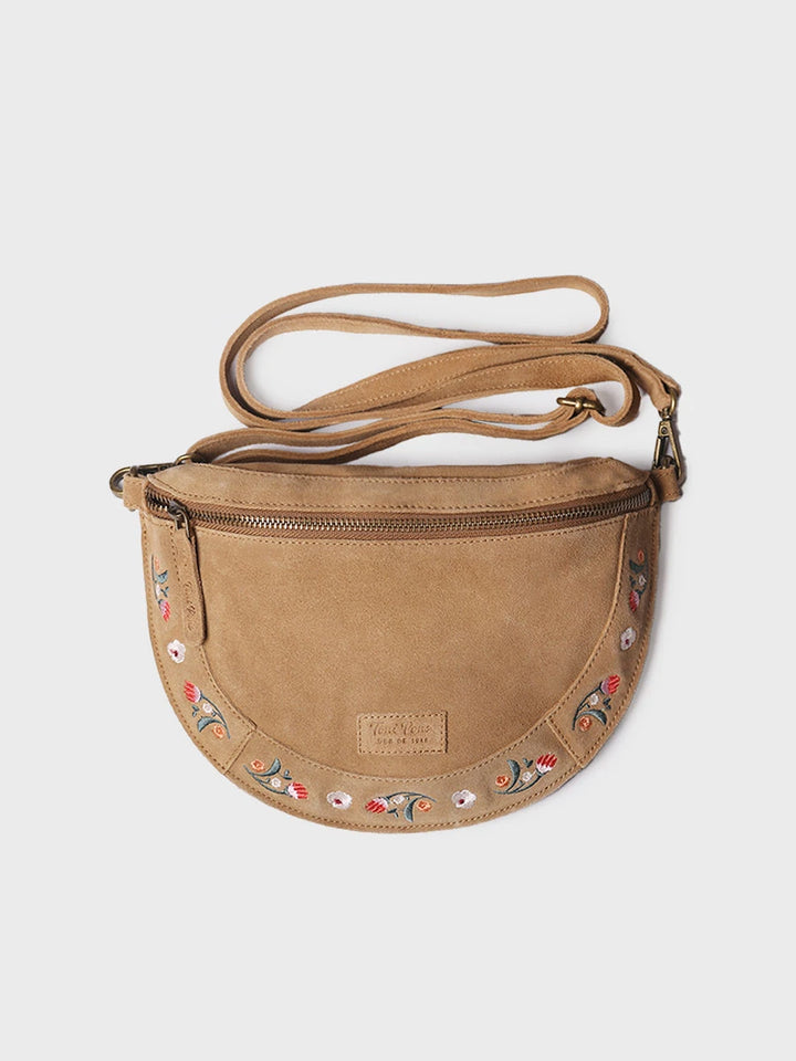 Borsa in pelle scamosciata da donna | GUALTA