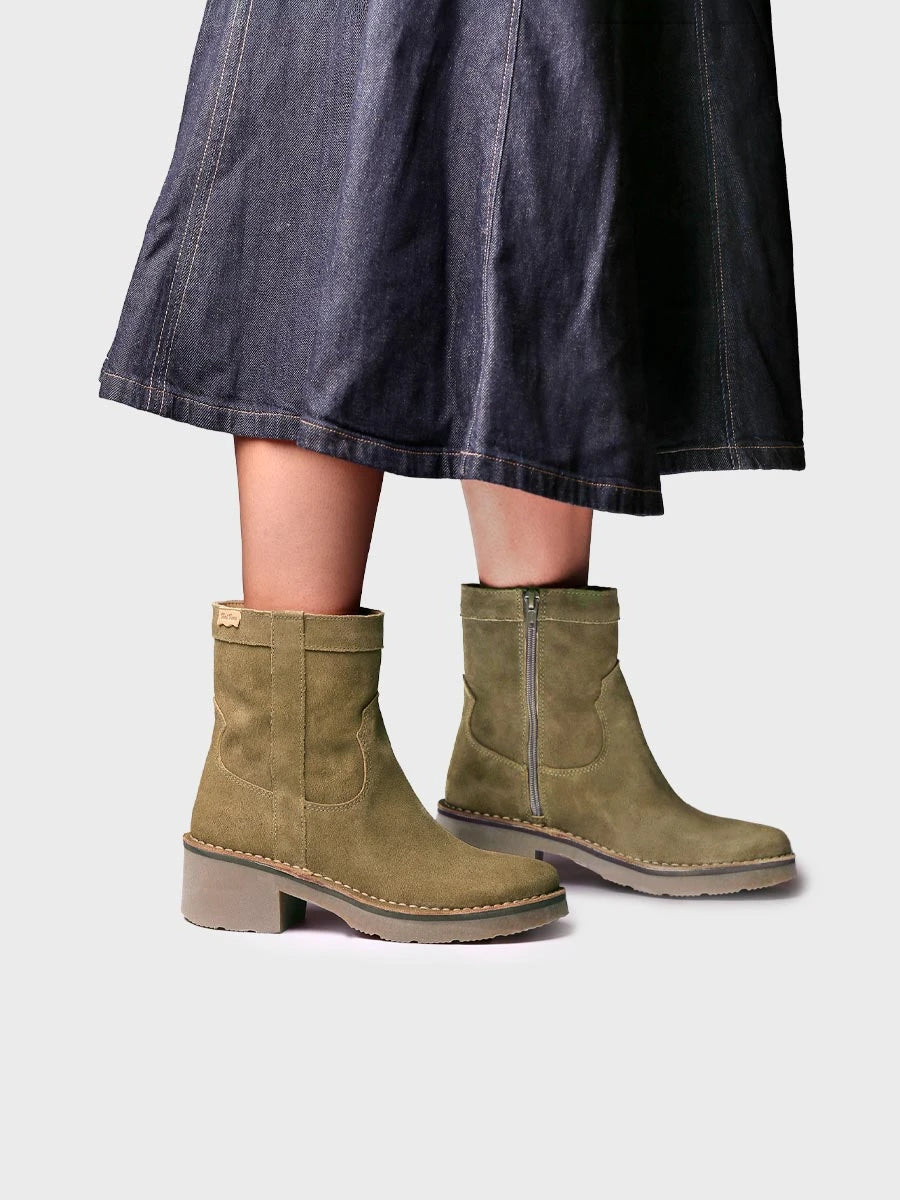 Botines mujer - Botín en serraje para mujer | IRIS-SY - Toni Pons