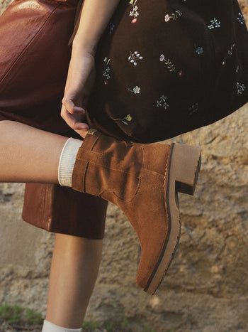 Women's suede ankle boot | IRIS-SY
