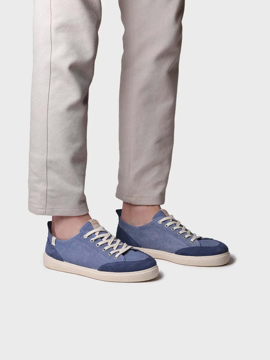 zapatillas hombre - Zapatilla deportiva de hombre en algodón con cordones | IRON - Toni Pons