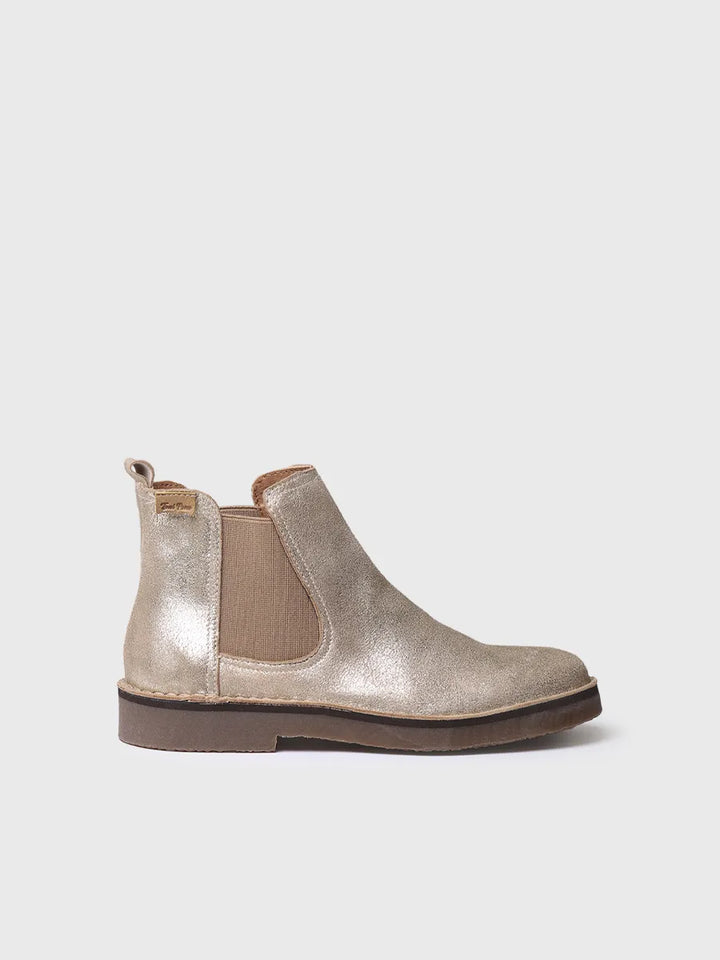 botines mujer - Botín plateado para mujer | ISA-PL - Toni Pons