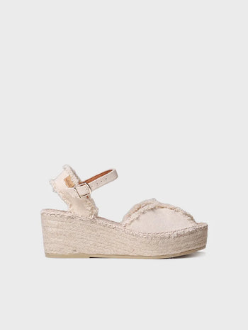 zapatillas mujer - Alpargata de mujer con acabado deshilachado | ISAURA - Toni Pons