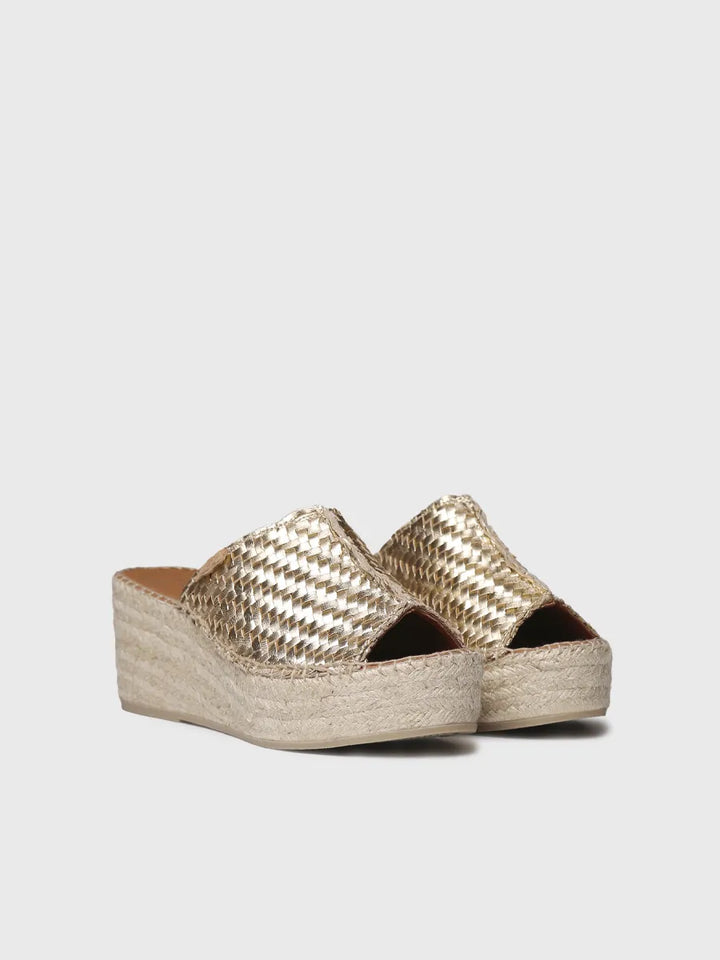 - Alpargata de cuña estilo peep toe | ISOLDA - Toni Pons