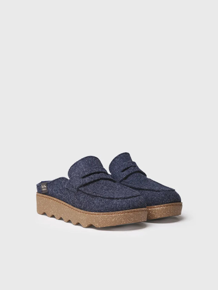 zapatillas mujer - Slipper de mujer con suela de plataforma | JADEN-FR - Toni Pons