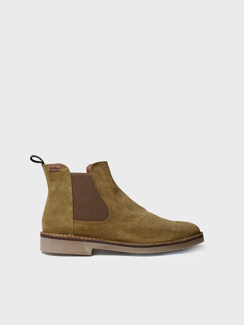 botines mujer - Botín Chelsea para hombre en serraje | JAN-SY - Toni Pons