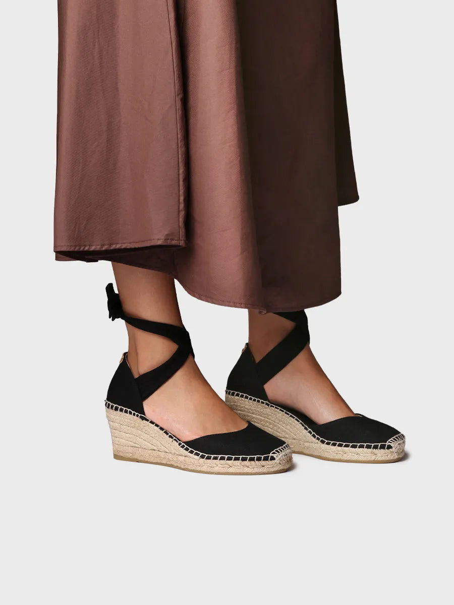 Zapatillas mujer - Alpargata de cuña con cintas | JULIA - Toni Pons