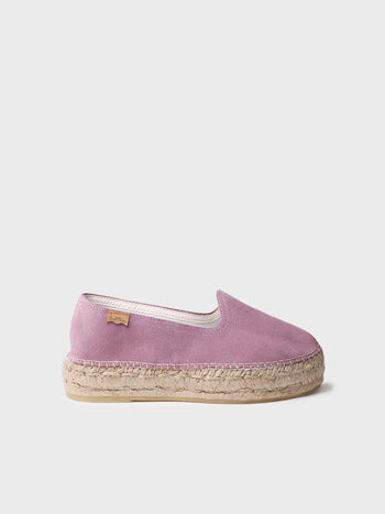 zapatillas mujer - Alpargata cerrada de mujer en serraje con suela de yute | KEIRA - Toni Pons