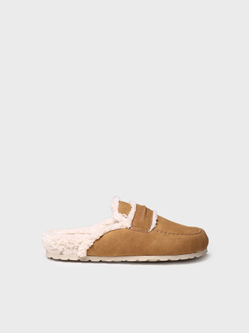 - Slippers para mujer tipo zueco con forro interior en borrego | LEIRE - Toni Pons