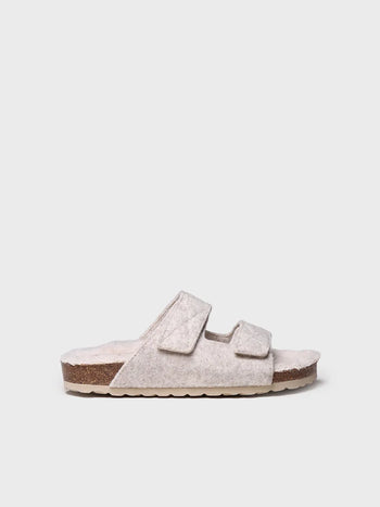 - Slipper abierta para mujer en fieltro y borrego | LIZY - Toni Pons