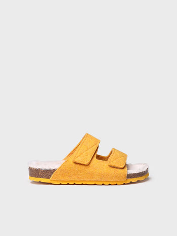 - Slipper abierta para mujer en fieltro y borrego | LIZY - Toni Pons