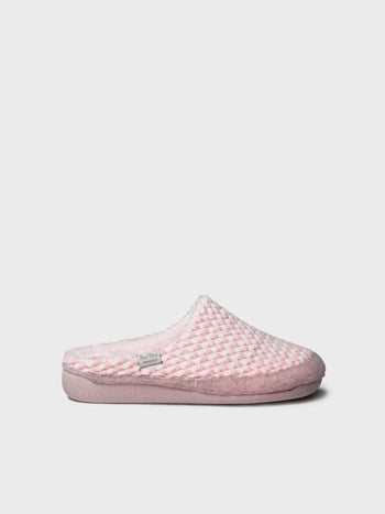 Zapatillas de casa mujer - Slipper en en tejido bicolor para mujer | MALU-CN - Toni Pons