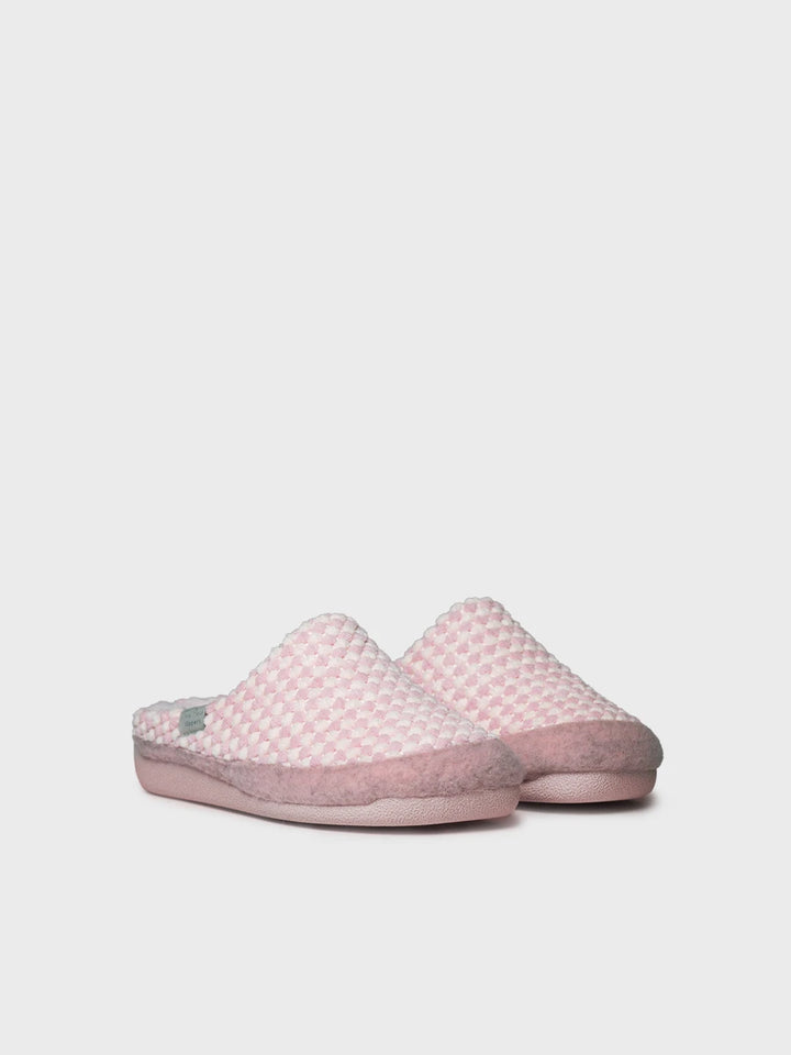 Zapatillas de casa mujer - Slipper en en tejido bicolor para mujer | MALU-CN - Toni Pons