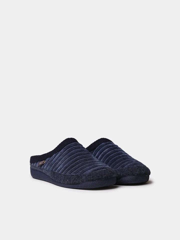 Zapatillas de casa mujer - Zapatilla tipo zueco de mujer en pelo sintético y fieltro | MALU-OD - Toni Pons