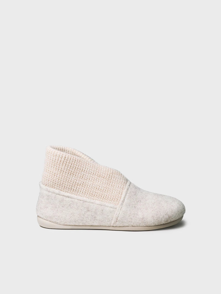Zapatillas de casa mujer - Zapatilla de casa alta en fieltro y punto para mujer | MARIE-CE - Toni Pons
