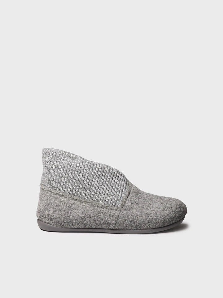 Zapatillas de casa mujer - Zapatilla de casa alta en fieltro y punto para mujer | MARIE-CE - Toni Pons