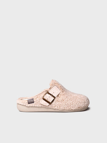 Zapatillas de casa mujer - Slipper abierta con hebilla para mujer | MIMA-NV - Toni Pons