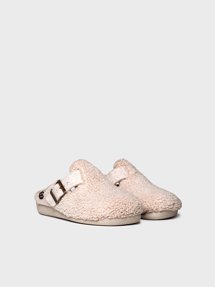 Zapatillas de casa mujer - Slipper abierta con hebilla para mujer | MIMA-NV - Toni Pons