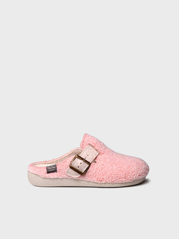 Zapatillas de casa mujer - Slipper abierta con hebilla para mujer | MIMA-NV - Toni Pons