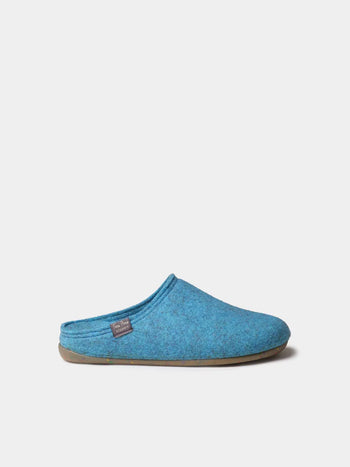 Zapatillas de casa mujer - Slippers abiertas para mujer en fieltro reciclado | MONA-FR - Toni Pons