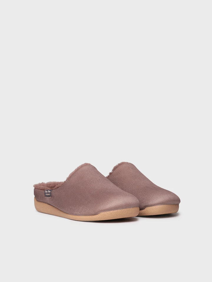 Chausson type mule avec doublure intérieure pour femme | MOSUL-BD