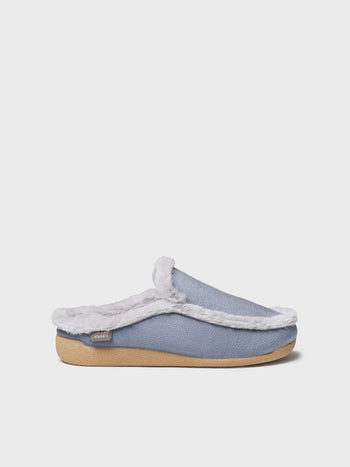 Zapatillas mujer - Zapatilla de casa abierta en tejido para mujer | MUNIC-BD - Toni Pons