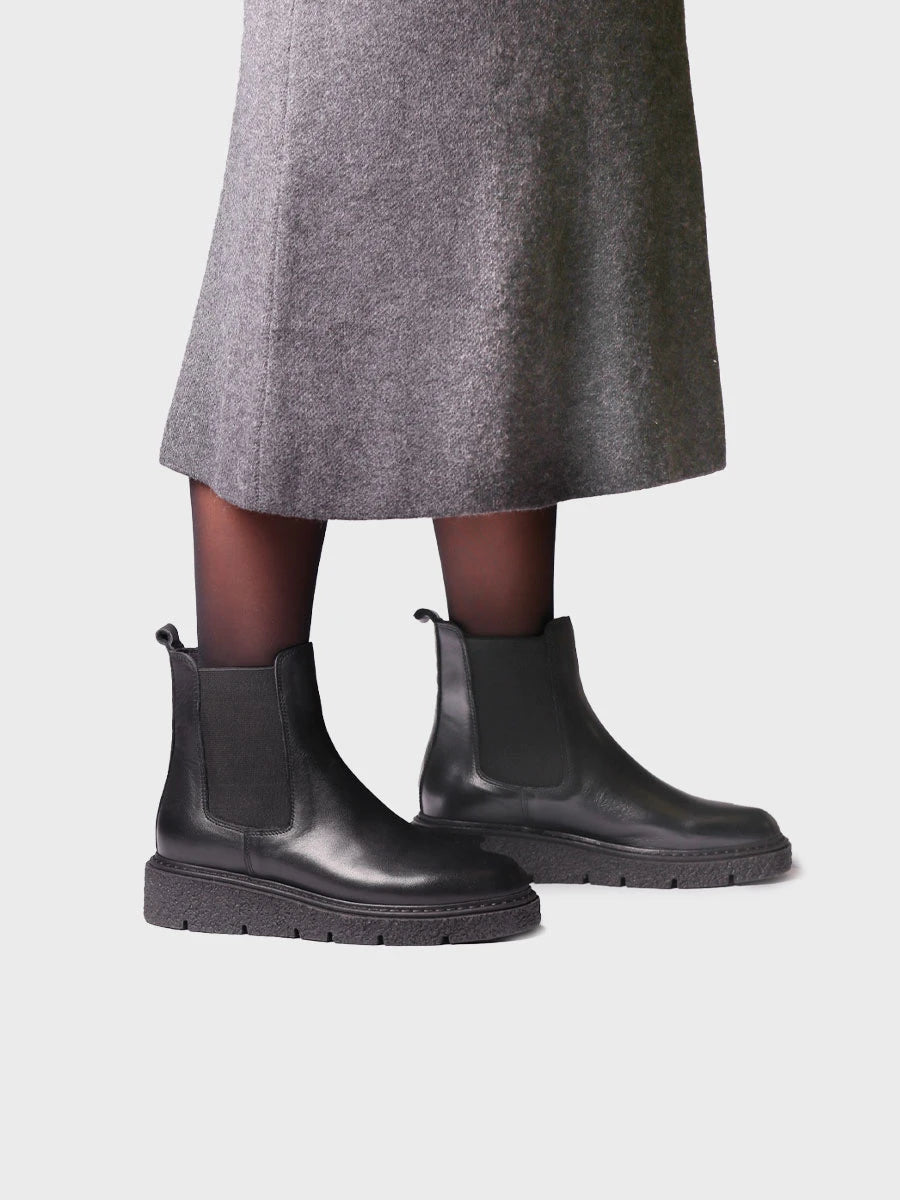 Botines mujer - Botín Chelsea en piel para mujer | NAIROBI-P - Toni Pons