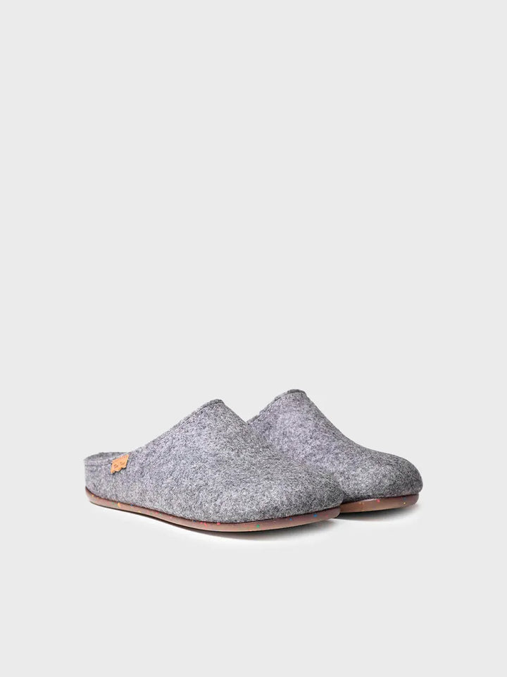 zapatillas de casa hombre - Zapatilla de casa tipo zueco para hombre en fieltro reciclado | NEO-FR - Toni Pons