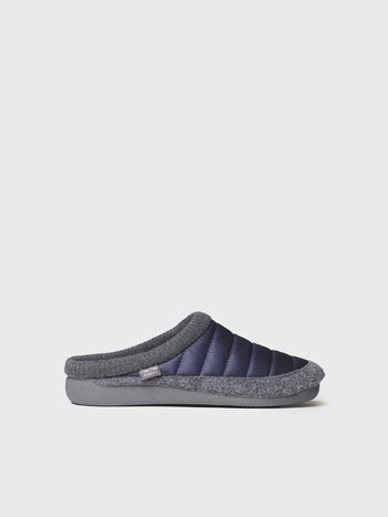zapatillas de casa hombre - Zapatilla de casa tipo zueco en tejido acolchado y fieltro | NIX-TK - Toni Pons