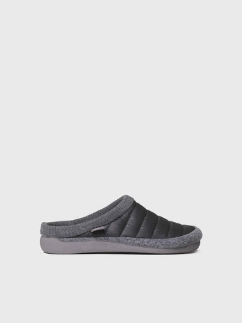 zapatillas de casa hombre - Zapatilla de casa tipo zueco en tejido acolchado y fieltro | NIX-TK - Toni Pons